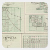 ベントン企業のコ・フォウラーの街 スクエアシール (正面)