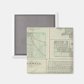 ベントン企業のコ・フォウラーの街 マグネット (正面/裏面)