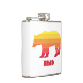 ベンドオレゴンのレインボーベア フラスク (右)