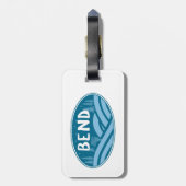 ベンドオレゴンアウトドア ラゲッジタグ (裏面縦)