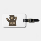 ベンドオレゴン・ピースベア ラゲッジタグ (正面横)
