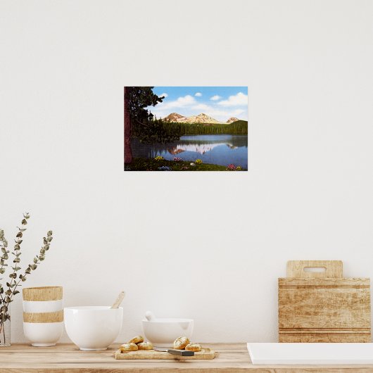 ベンドオレゴン ポスター (キッチン)