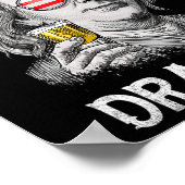 ベンドランキン4th Of 7月ベンジャミンフランクリンメンアメル ポスター (角)