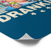 ベンドランキン4th of 7月ベンジャミンフランクリンメンズ ポスター (角)