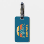 ベンネイビスレトロターコイズ ラゲッジタグ (裏面縦)