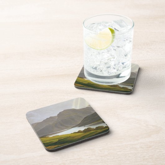 ベンネビスの「Grampianの景色からのプレートXII コースター (右側)