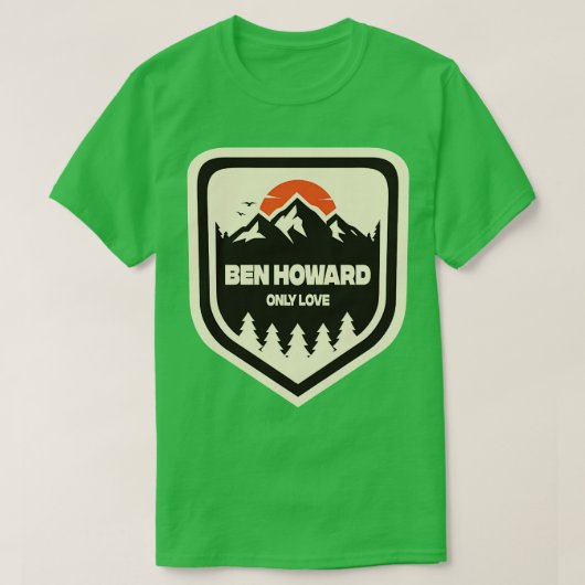 ベンハワードオンリーラブ Tシャツ (デザイン正面)