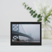 ベンフランクリンブリッジフィラデルフィア ポストカード (スタンド正面)