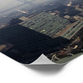 ベンフランクリン橋デラウェア川サスペンション1970 ポスター (角)