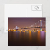 ベンフランクリン橋 ポストカード (正面/裏面)