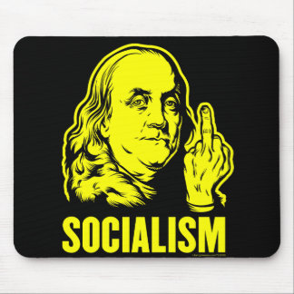 ベンフランクリン社会主義のマウスパッド マウスパッド