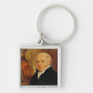 ベンマーシャル(1767-1835年)のポートレート(canvaの油 キーホルダー