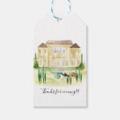 ベンヴェヌティイタリア結婚ヴィラズギフトラベル ギフトタグ (正面)