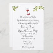 ベンヴェヌティイタリア結婚式招待状 招待状 (正面/裏面)