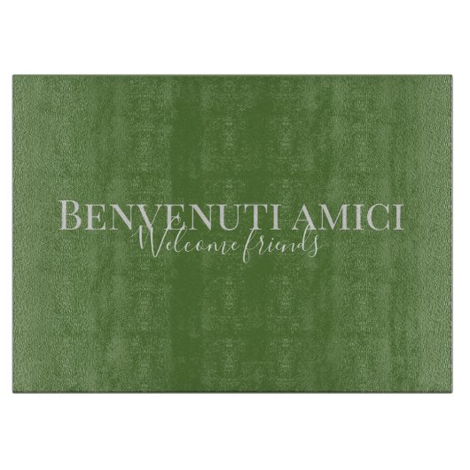 ベンヴェンティ·アミチウェルカムフレンド カッティングボード (正面)