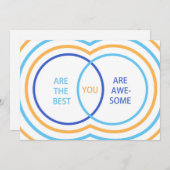 ベン図サンキューカード (正面/裏面)