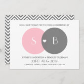 ベン図 Save the Date 発表 セーブザデート (正面/裏面)