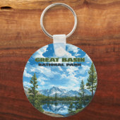 ベン素晴らしスナショナルパークネバダホイーラーピーク キーホルダー (正面)