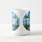 ベン素晴らしスナショナルパークネバダホイーラーピーク コーヒーマグカップ (中央)