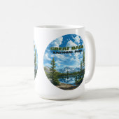 ベン素晴らしスナショナルパークネバダホイーラーピーク コーヒーマグカップ (正面右)