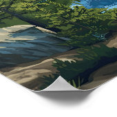 ベン素晴らしスナショナルパークネバダホイーラーピーク ポスター (角)