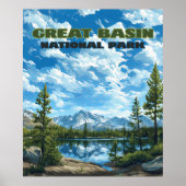 ベン素晴らしスナショナルパークネバダホイーラーピーク ポスター (正面)