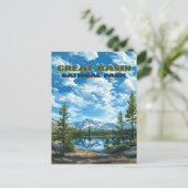 ベン素晴らしスナショナルパークネバダホイーラーピーク ポストカード (スタンド正面)