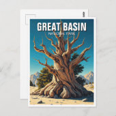 ベン素晴らしス国立公園ネバダ ポストカード (正面/裏面)