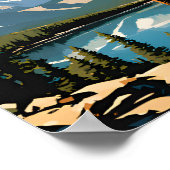 ベン素晴らしス国立公園伝統的旅行 ポスター (角)