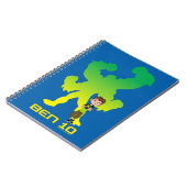 ベン10と4つの腕の影 ノートブック (左側)