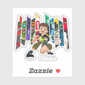 ベン10エイリアンコレクショングラフィック シール (シート)