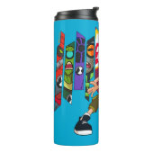 ベン10エイリアンコレクショングラフィック タンブラー (回転左)