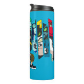 ベン10エイリアンコレクショングラフィック タンブラー (回転右)