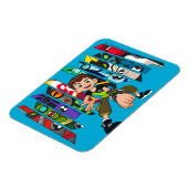 ベン10エイリアンコレクショングラフィック マグネット (左側)