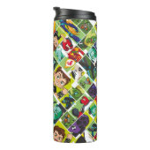 ベン10エイリアンタイルパターン タンブラー (回転右)