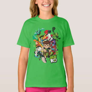ベン10エイリアンラッシュグラフィック Tシャツ