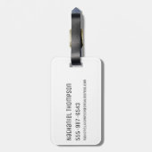 ベン10エイリアン形状パターン ラゲッジタグ (裏面縦)