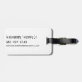 ベン10エイリアン形状パターン ラゲッジタグ (裏面横)