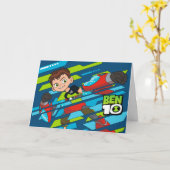 ベン10オーバーフローDNA変換 カード (黄色い花)