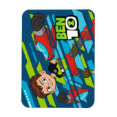 ベン10オーバーフローDNA変換 マグネット (縦)