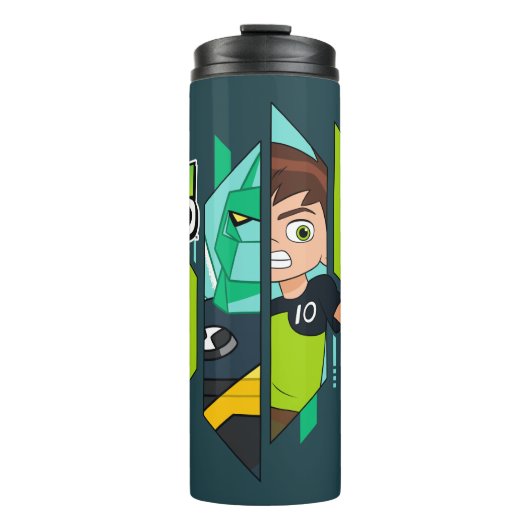 ベン10ダイヤモンドヘッドDNA変換 タンブラー (正面)