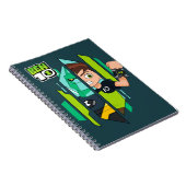 ベン10ダイヤモンドヘッドDNA変換 ノートブック (右側)