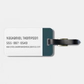 ベン10ダイヤモンドヘッドDNA変換 ラゲッジタグ (裏面横)