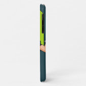 ベン10ダイヤモンドヘッドDNA変換 Case-Mate iPhoneケース (裏面/左)