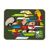 ベン10ヒートブラストDNA変換 マグネット (横)