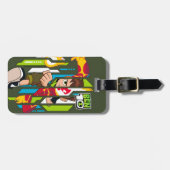 ベン10ヒートブラストDNA変換 ラゲッジタグ (正面横)