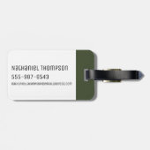 ベン10ヒートブラストDNA変換 ラゲッジタグ (裏面横)