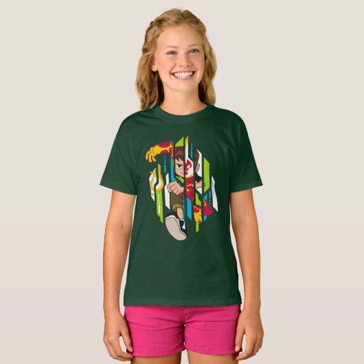 ベン10ヒートブラストDNA変換 Tシャツ (正面フル)