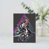 ベン10レトロエイリアングループグラフィック インビテーションポストカード (スタンド正面)