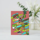 ベン10ワイルドビンDNA変換 インビテーションポストカード (スタンド正面)